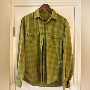 Vintage Flannel Plaid Shirt